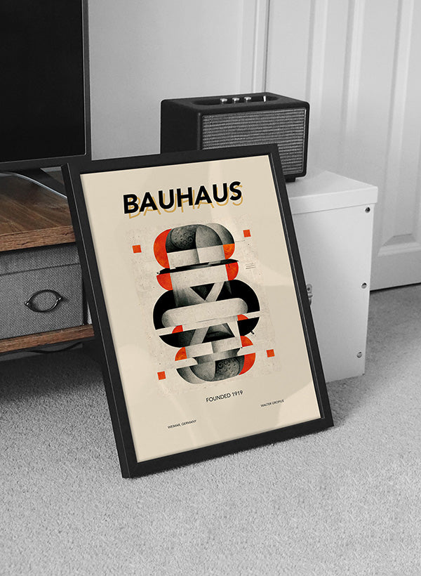 Bauhaus Origin 1919 Poster