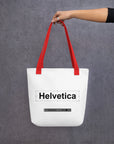 Helvetica in Arial - Tote Bag