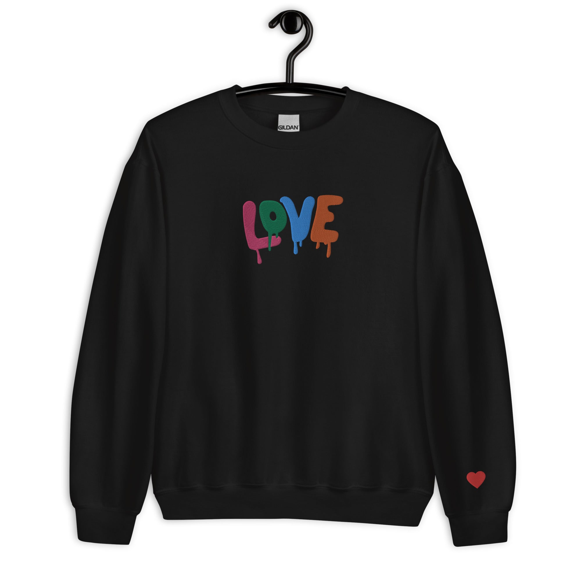 Love Melts - Embroidered Unisex Sweatshirt