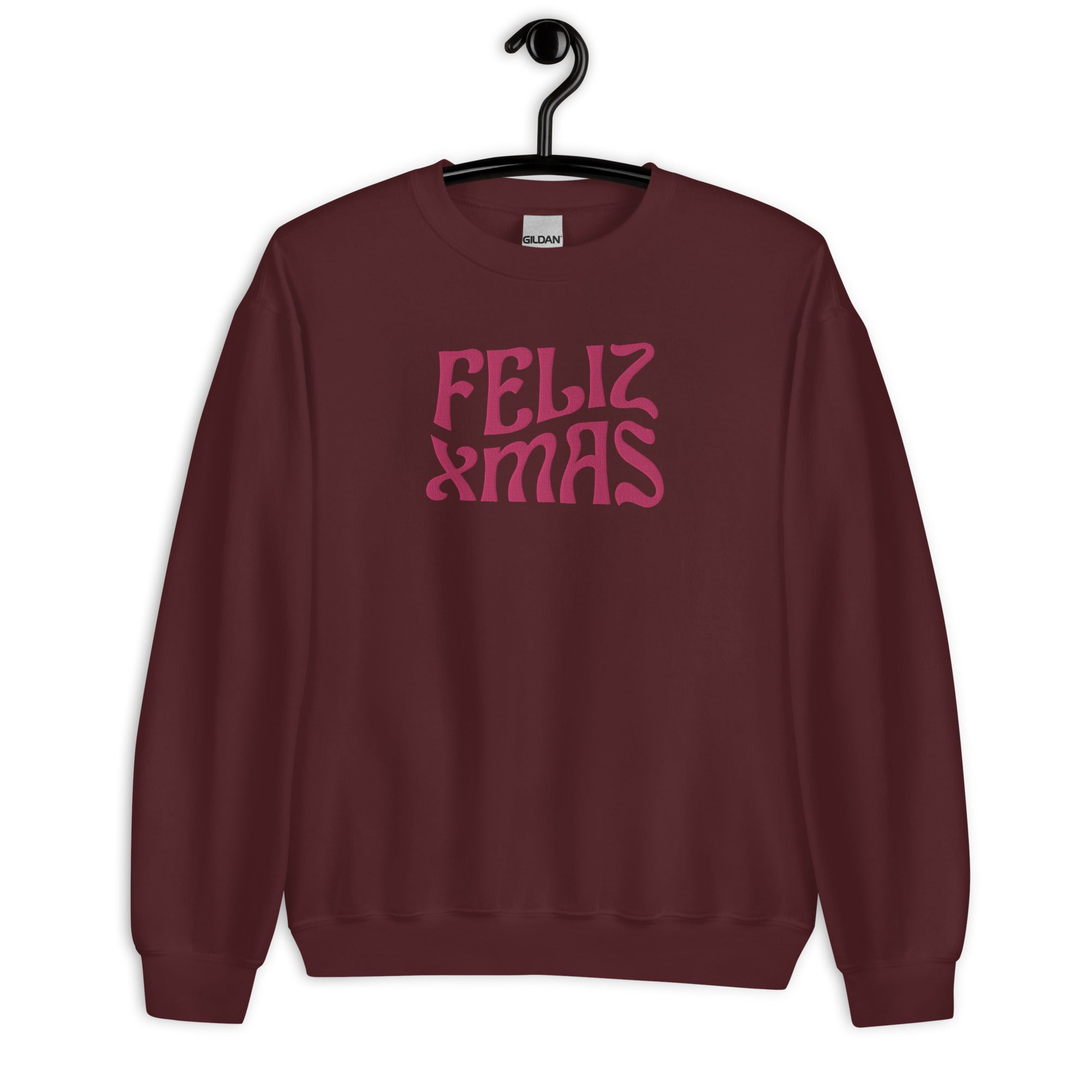 Feliz Xmas - Embroidered Unisex Sweatshirt