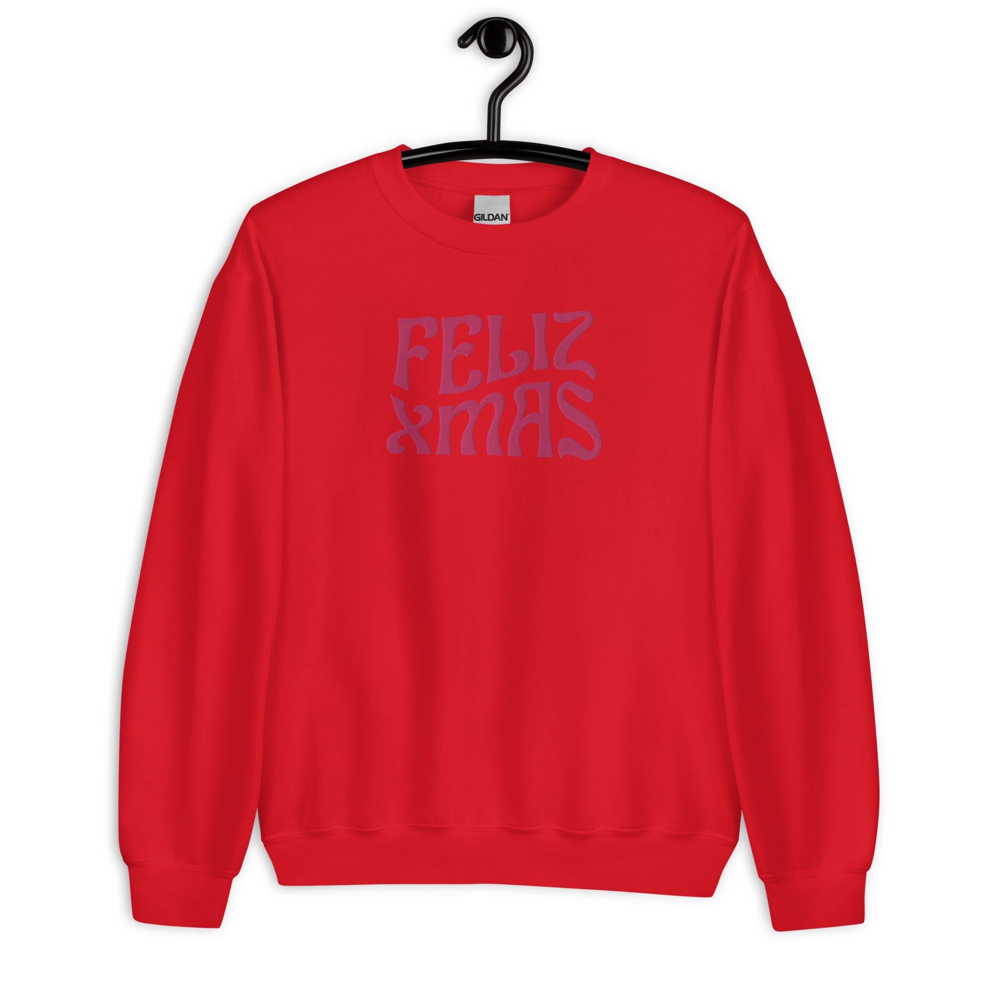 Feliz Xmas - Embroidered Unisex Sweatshirt