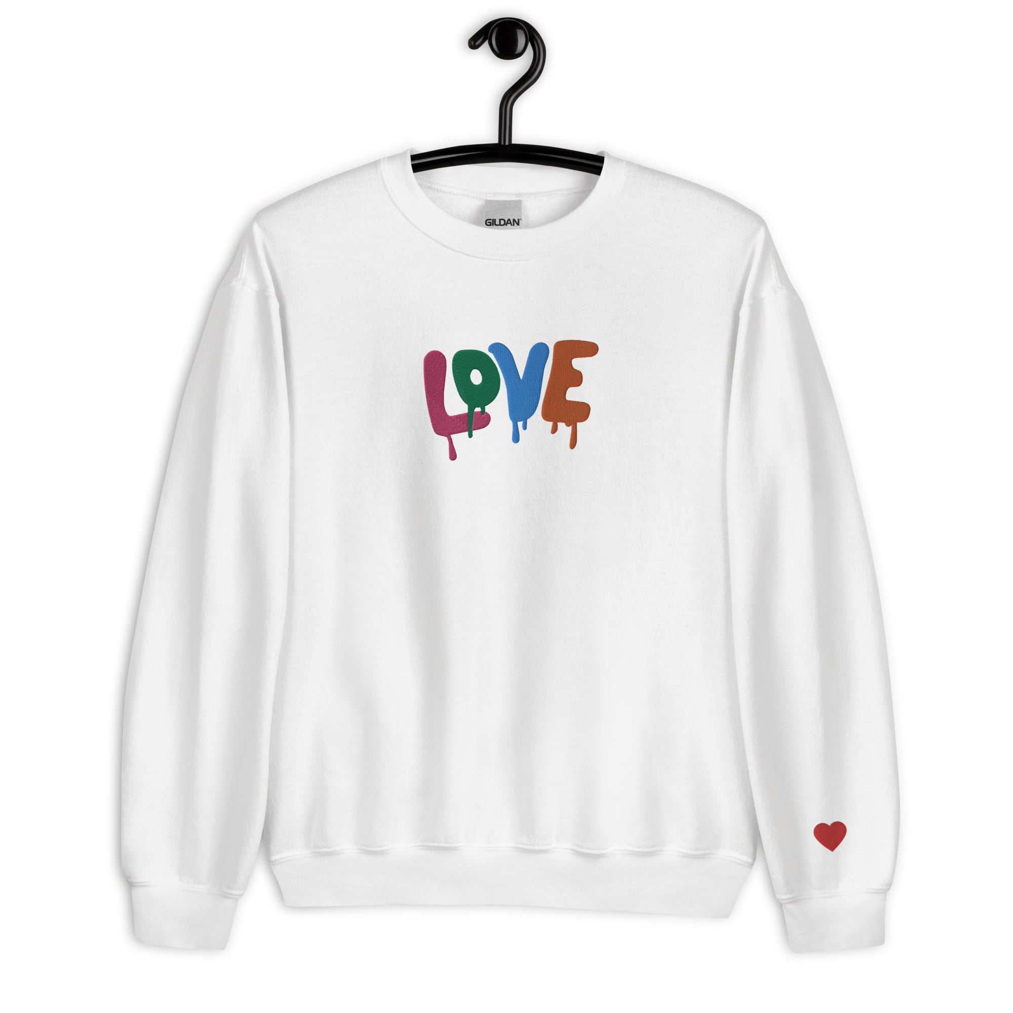 Love Melts - Embroidered Unisex Sweatshirt