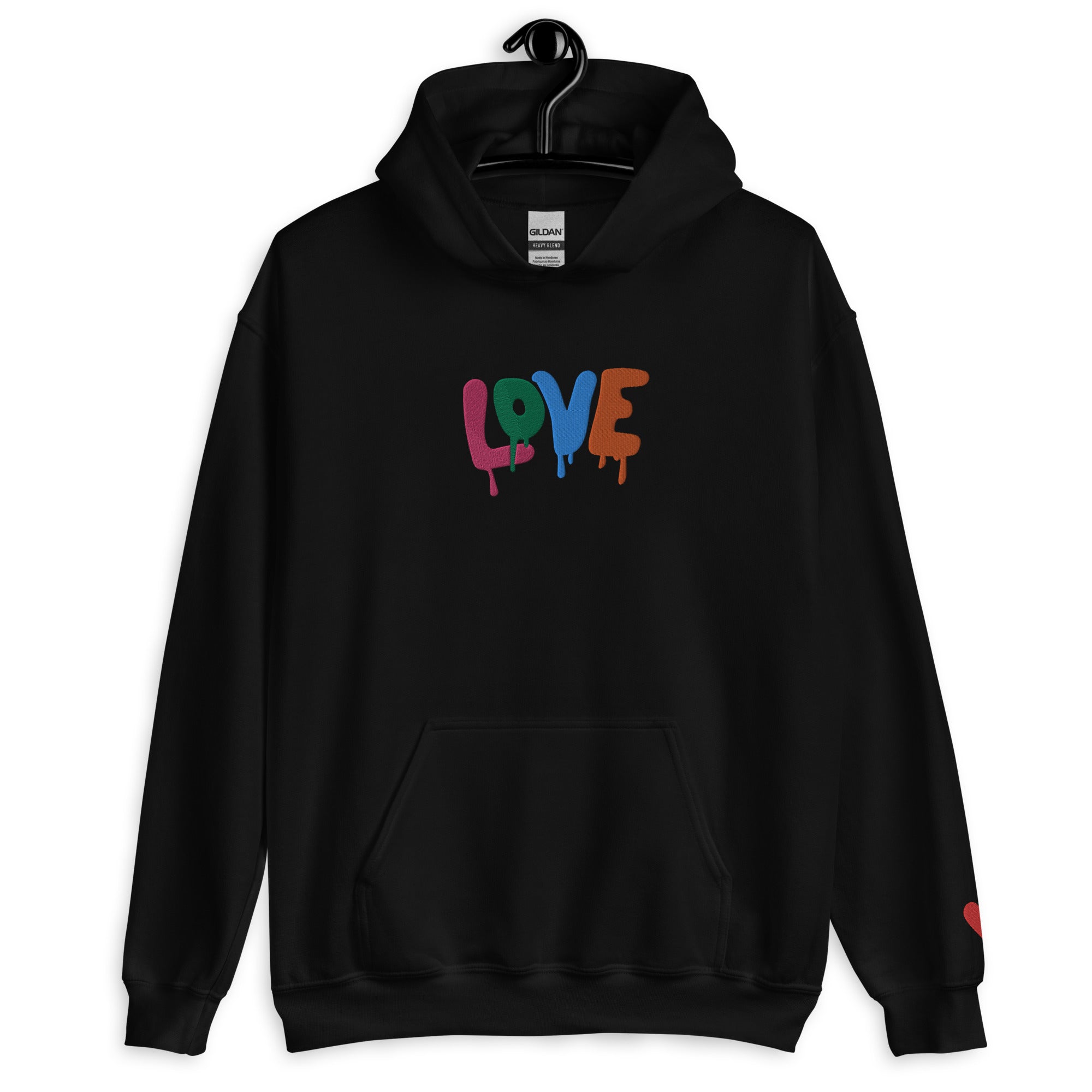 Love Melts - Embroidered Unisex Hoodie