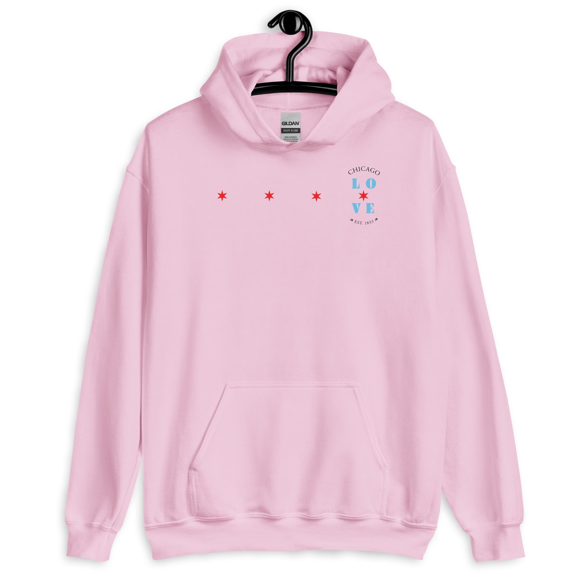 Chicago Love and Coordinates - Unisex Hoodie