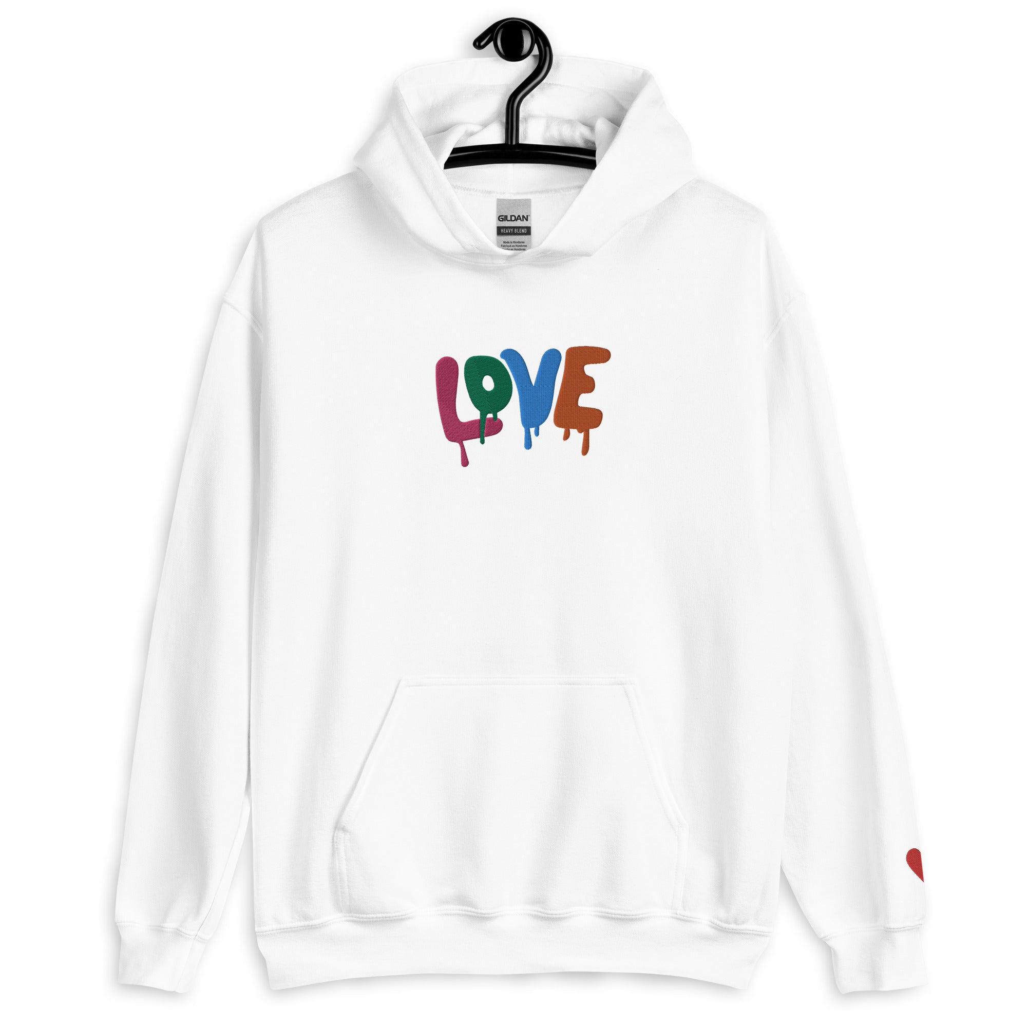 Love Melts - Embroidered Unisex Hoodie