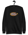 Square Cut Pizza - Embroidered Premium Sweatshirt