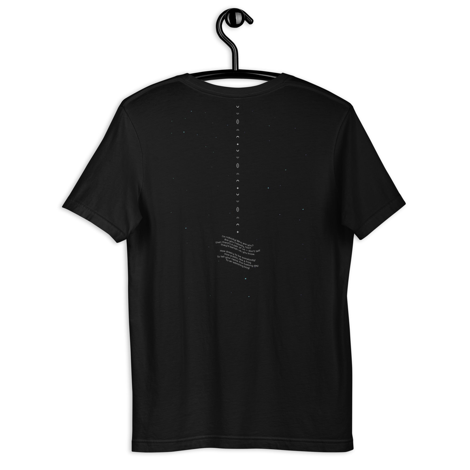 I'm Nobody Emily Dickinson - Double Sided Unisex T-shirt