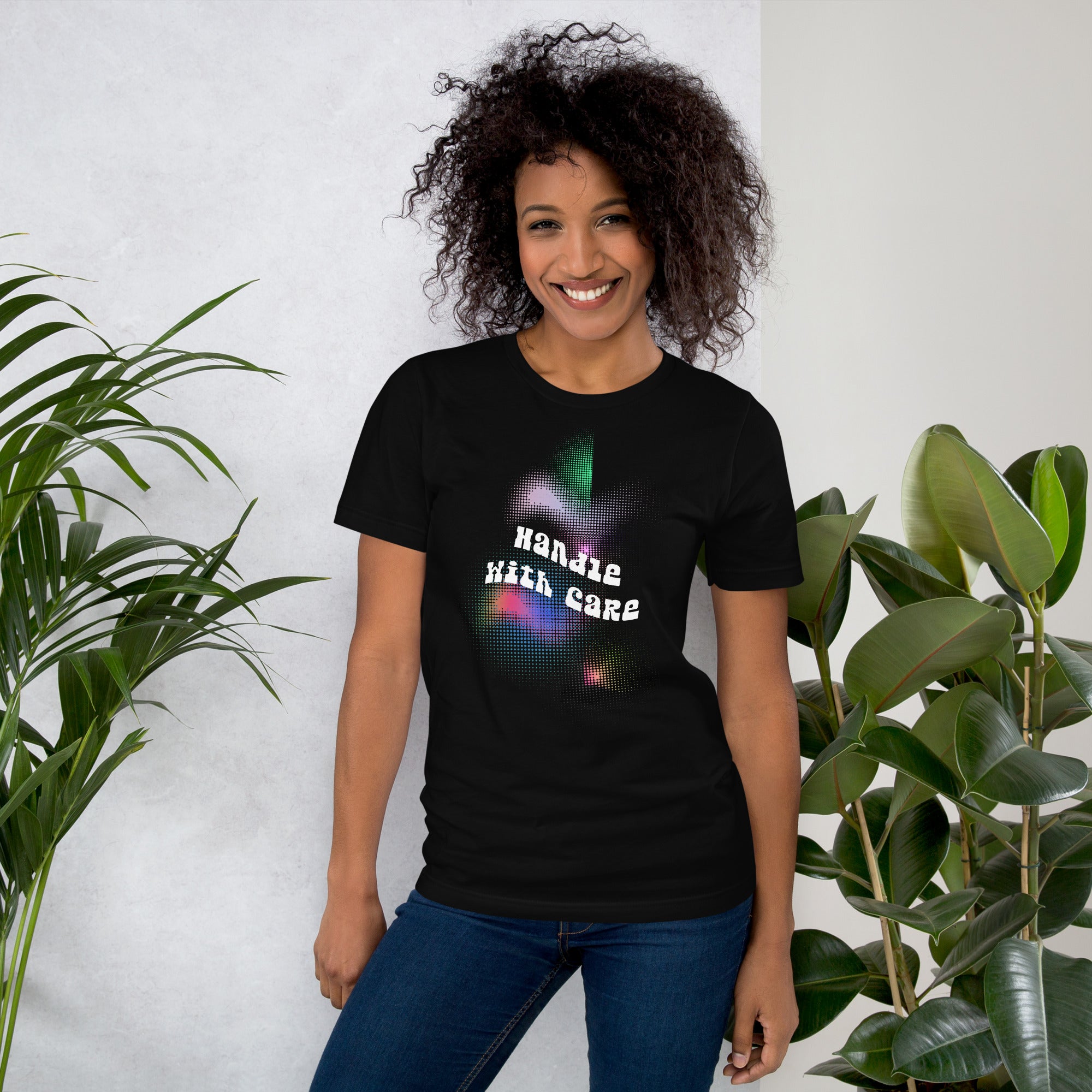 Handle with Care Double-Sided Unisex T-shirt
