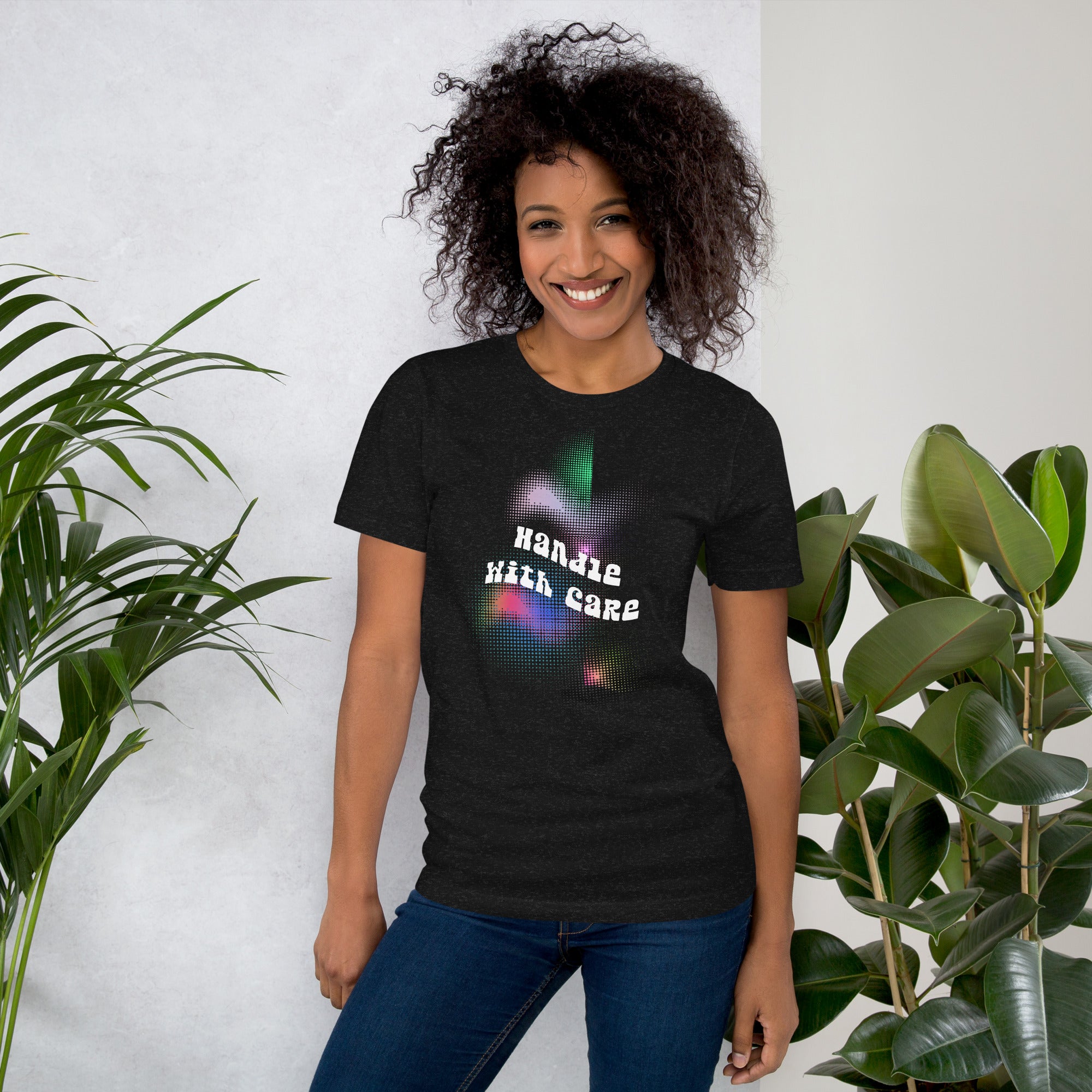 Handle with Care Double-Sided Unisex T-shirt