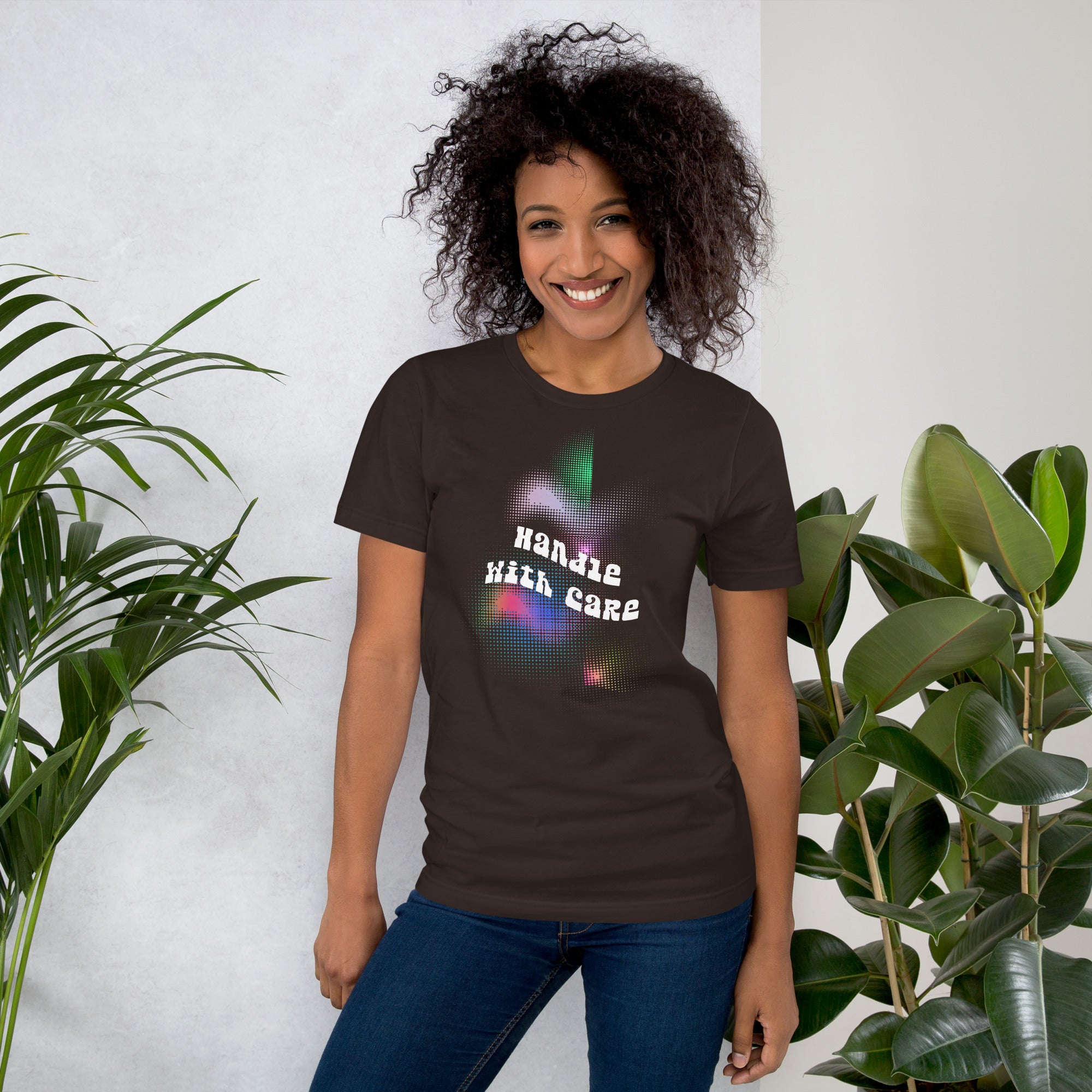 Handle with Care Double-Sided Unisex T-shirt
