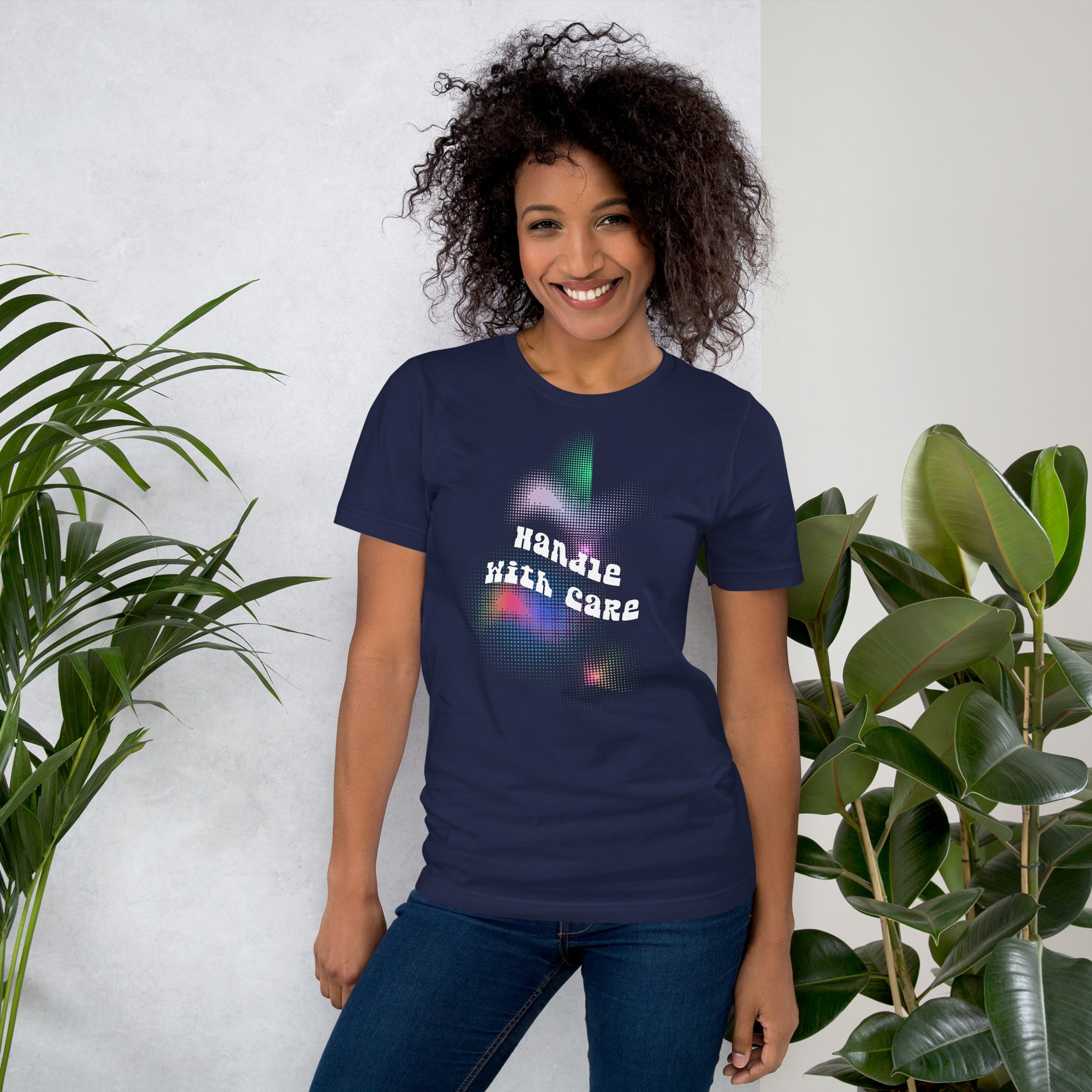 Handle with Care Double-Sided Unisex T-shirt