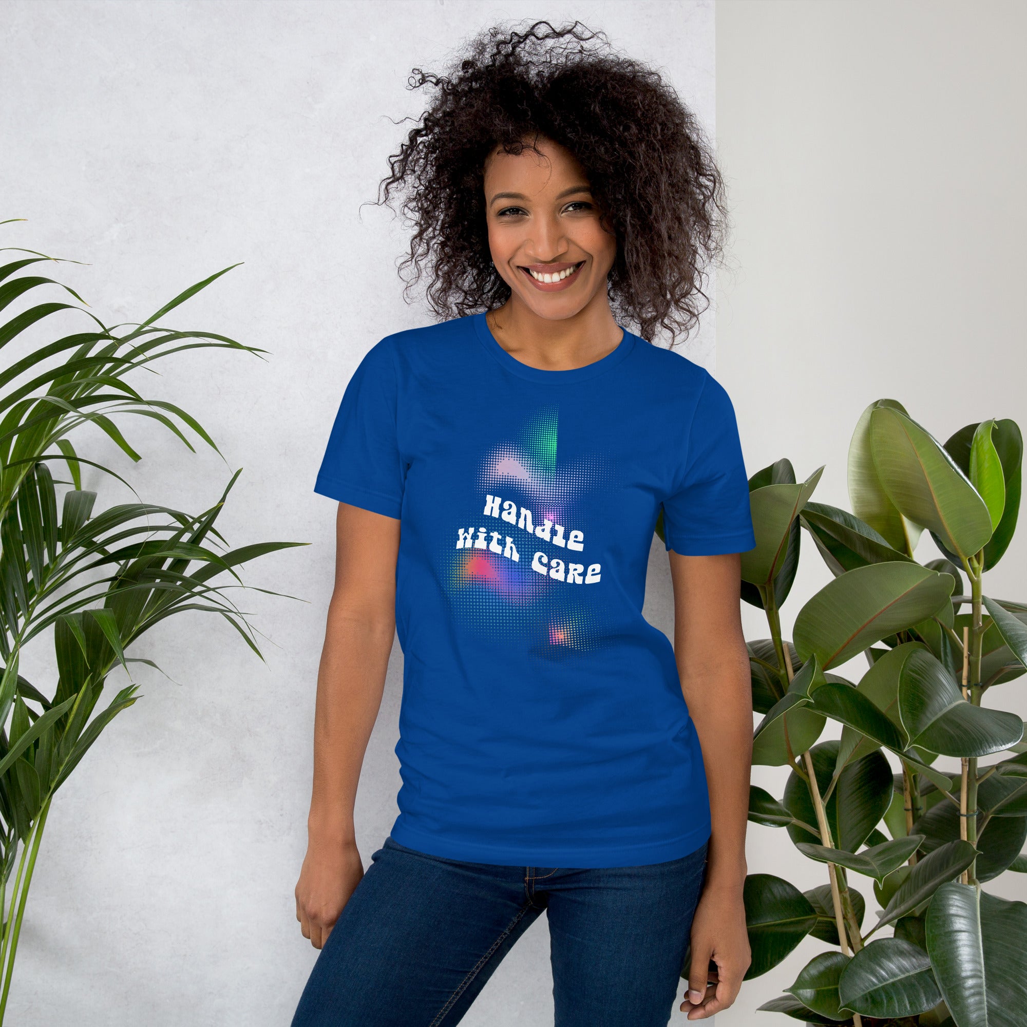 Handle with Care Double-Sided Unisex T-shirt