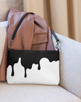 Black Paint Dripping - Crossbody Bag