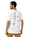 Space Grotesk Type Specimen - Double-Sided Unisex T-shirt