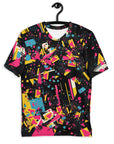 Memphis Pattern Deconstructed - Unisex T-shirt