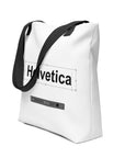 Helvetica in Arial - Tote Bag