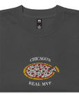 MVPizza - Embroidered Unisex Oversized Faded T-Shirt