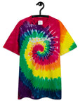 Nurture - Embroidered Unisex Oversized Tie-dye T-shirt