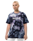 Nurture - Embroidered Unisex Oversized Tie-dye T-shirt