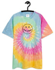 Hecho En Chicago - Oversized Unisex Tie-dye T-shirt