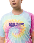 Nurture - Embroidered Unisex Oversized Tie-dye T-shirt