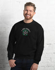 Hail Santa Wreath - Embroidered Unisex Sweatshirt