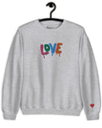 Love Melts - Embroidered Unisex Sweatshirt