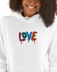 Love Melts - Embroidered Unisex Hoodie