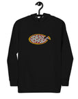 Square Cut Pizza - Embroidered Unisex Hoodie