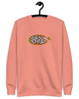 Square Cut Pizza - Embroidered Premium Sweatshirt