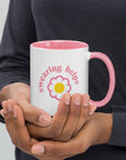 Swearing Helps - Mug with Color Inside